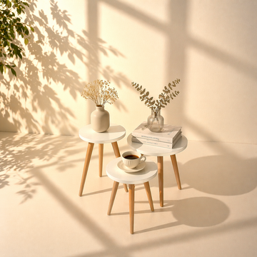 Modern Nesting Side Table Set