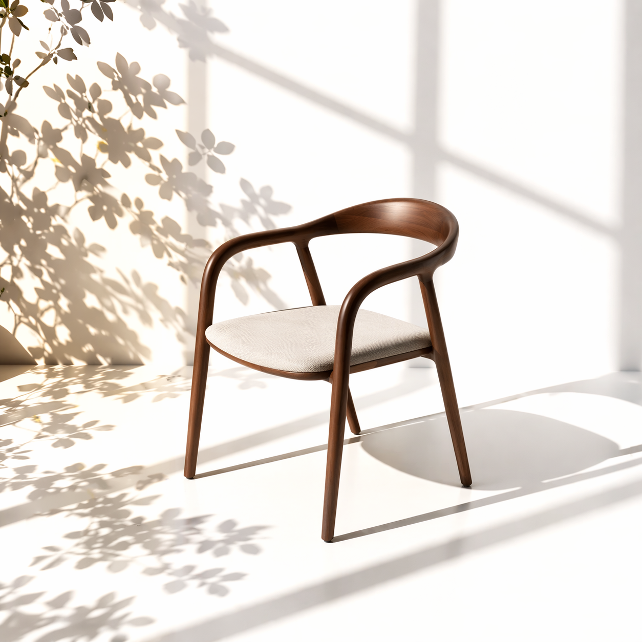 Serpentine Modern Dining Chair