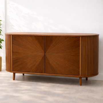 Modern Wooden Sideboard (150 × 45 × 75 cm)