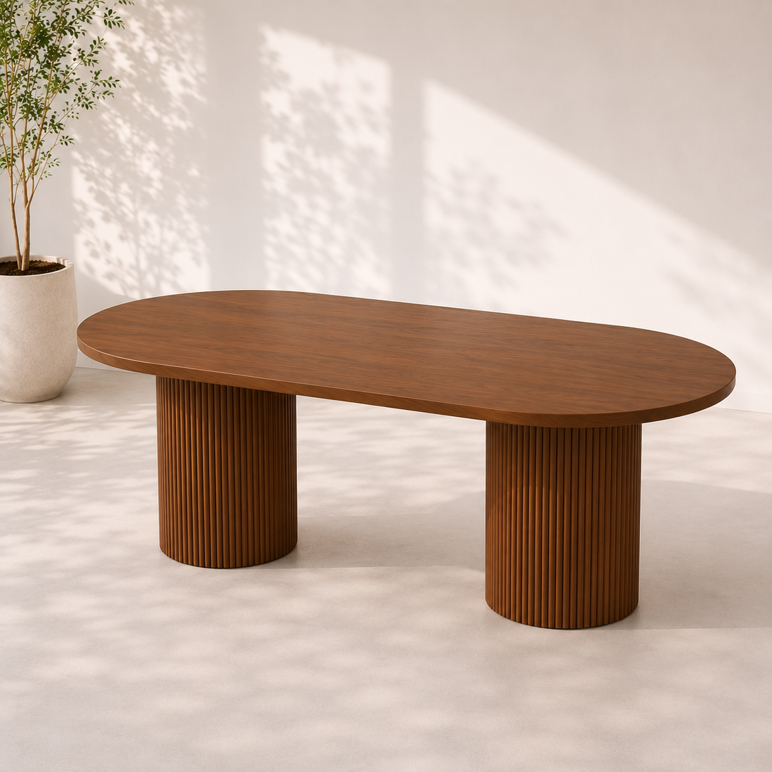 Modern Dining Table Set – 6 Chairs