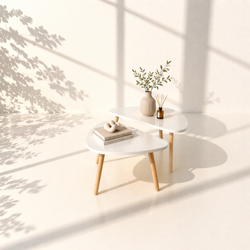Modern Duo Side Table Set