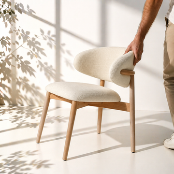 Crescent Modern Dining Chair