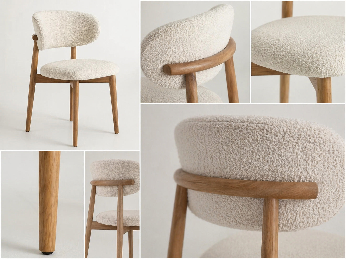 Crescent Modern Dining Chair